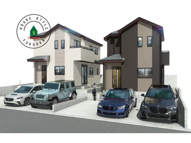 福岡市東区青葉6丁目第1-2棟（B号棟）の完成予想図|外観も気になるポイント