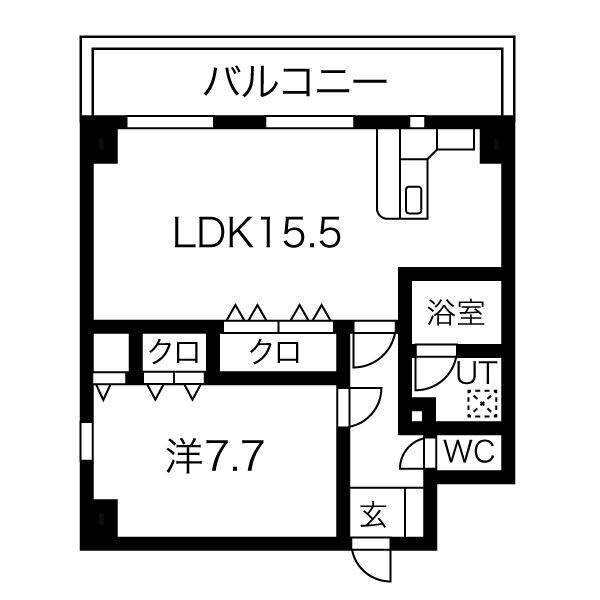グランデフィオーレの間取り