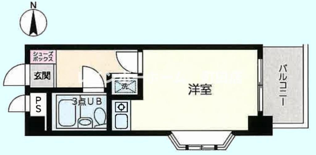 ライオンズマンション桜ヶ丘駅前※初期費用分割あと払いサービス利用可能物件の間取り
