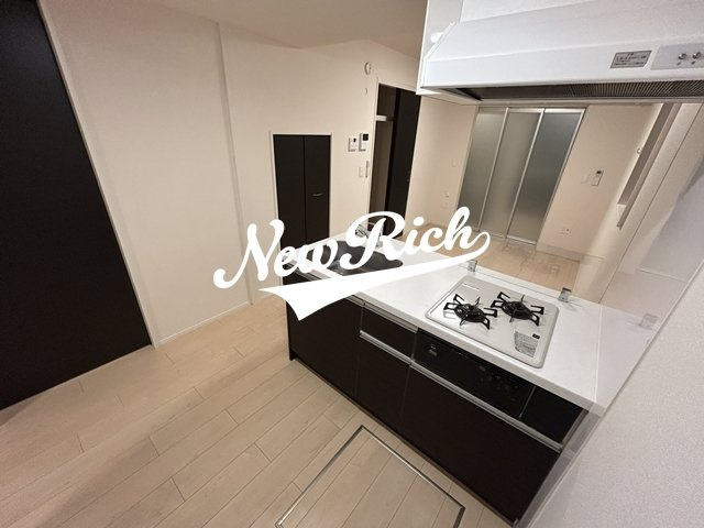 高崎市下小鳥町のアパートの居間・リビング