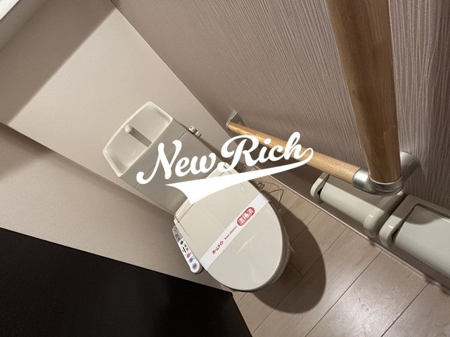 高崎市下小鳥町のアパートのトイレ