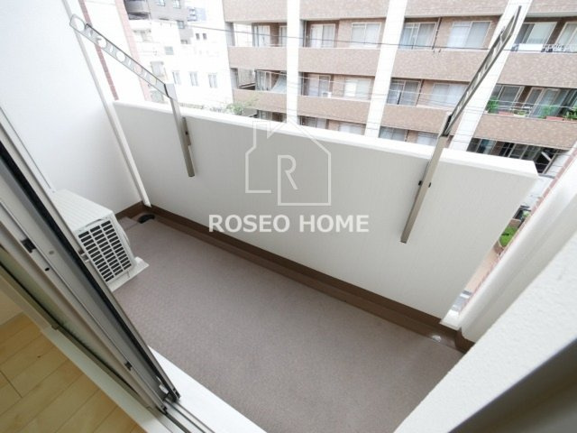 クレインレジデンスのバルコニー