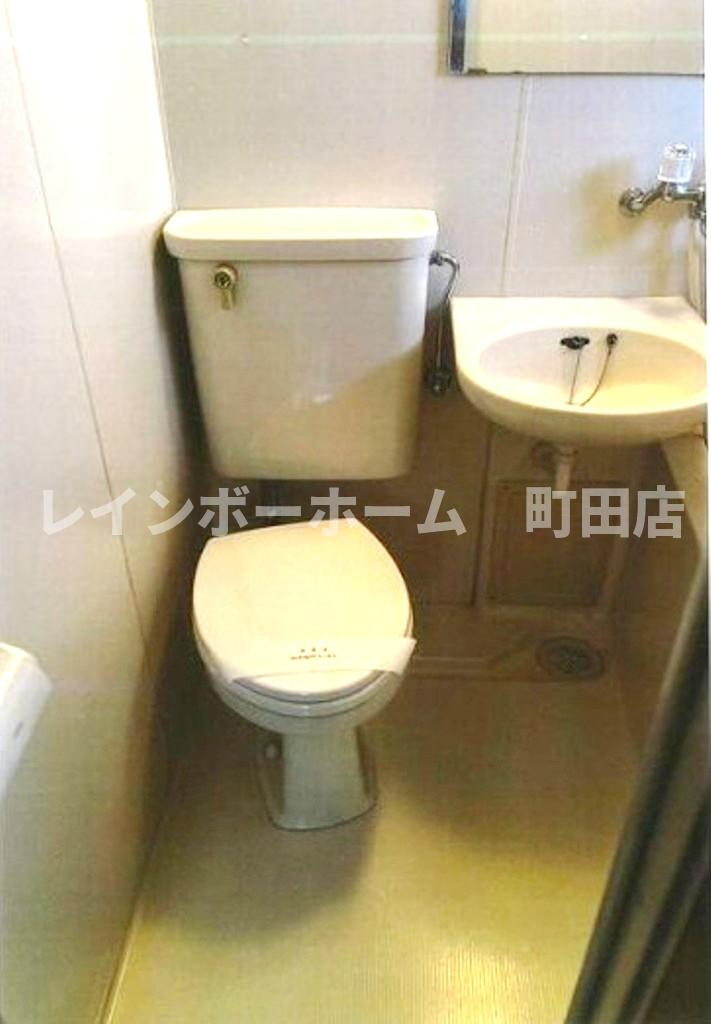 コーポしらはま※初期費用分割あと払いサービス利用可能物件のトイレ