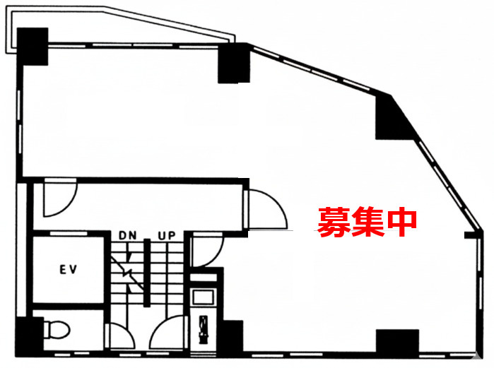 ＡＵＢＥ新川ビル　8Fの間取り