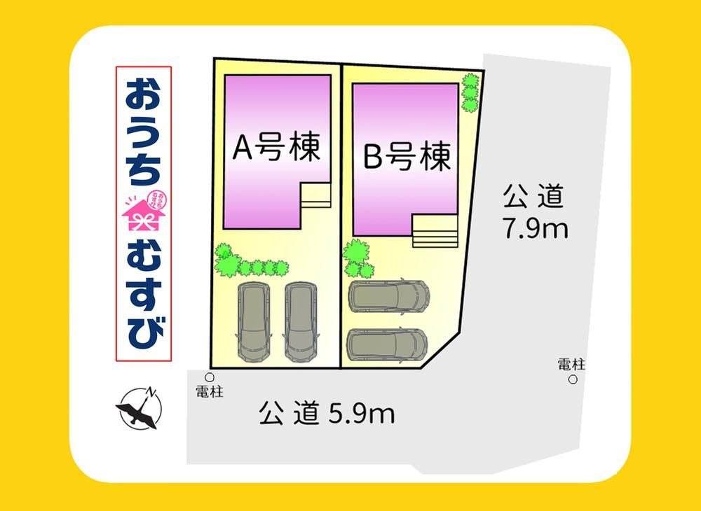 春日井市高森台4丁目（全2棟）の区画図