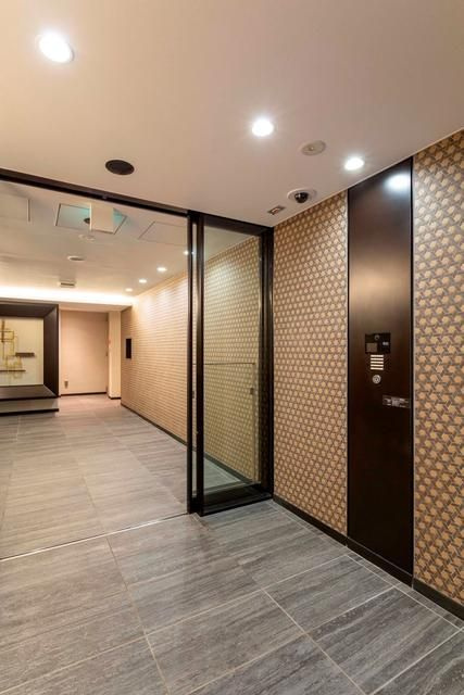 ジオエント御徒町のエントランス