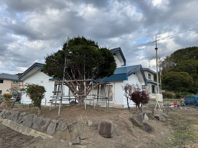 白糠町東３条北３丁目　売家の庭|南西方向から庭全景です