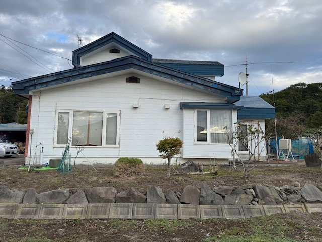 白糠町東３条北３丁目　売家の外観|南側全景です。