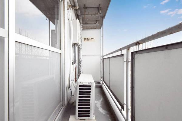 ビレッジハウス成島1号棟のバルコニー|ビレッジハウスの同一物件・同一タイプの間取りの写真です