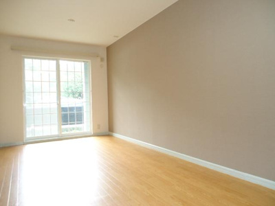 【居間・リビング】 | メゾンコリーヌ | 壁、アクセントクロス