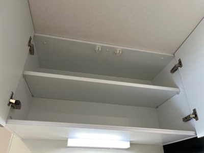 【洗面所】 | アルカンシエル馬込 | 洗濯機吊戸棚