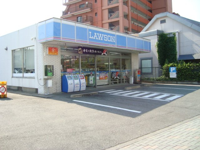 Tiara本町の周辺|ローソン六反畑店まで650ｍ
