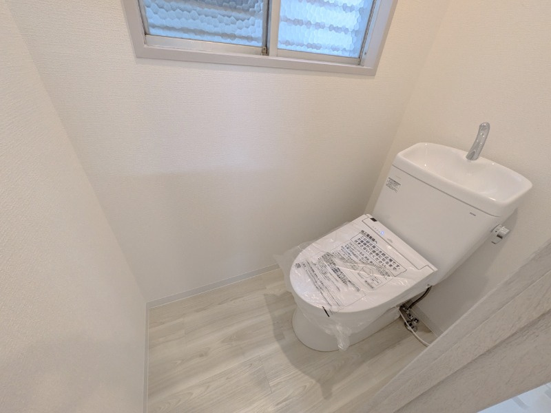 テラスハウスのトイレ