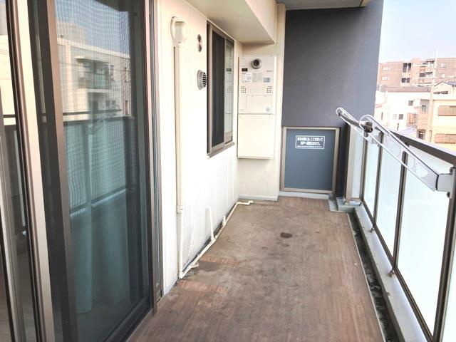 パークホームズ夙川松下町のバルコニー