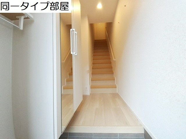 アンシャンテ　Ⅴの玄関|毎日通る玄関はこちらです