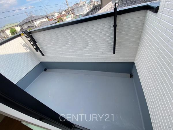 前橋市南町24-1（2号棟）のバルコニー|バルコニー