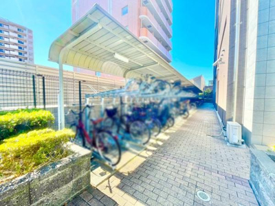 【その他共用部分】 | グランアッシュ天美駅前 | 清潔に維持されている共用部。住む方のマナーの良さが感じられます！