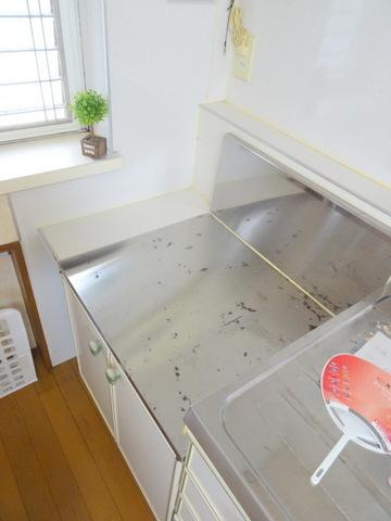 大正区鶴町戸建てのキッチン|★ガスコンロ設置可能★