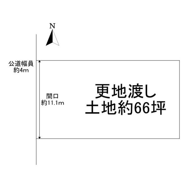 磯城郡田原本町大字秦庄の売地の土地図|■解体更地渡し！建築条件無しの売り土地です！
