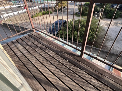 【バルコニー】 | 山口貸家(みくまり) ニ戸一