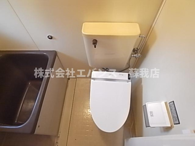 【トイレ】 | くーるハイツ | トイレです