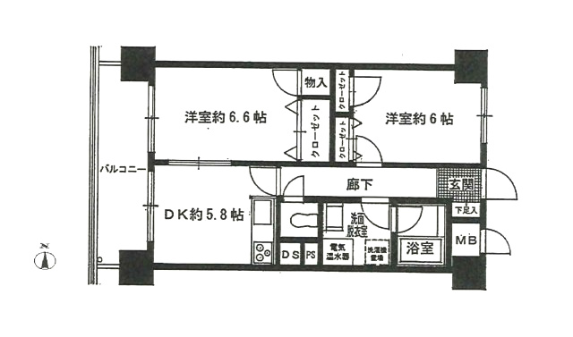 【間取り】 | シーアイマンション久里浜