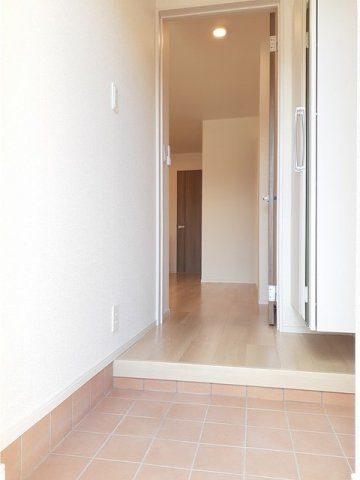 モーニング　グローリーの玄関