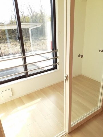 モーニング　グローリーのバルコニー