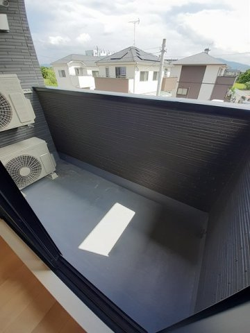 プラシードカーサのバルコニー