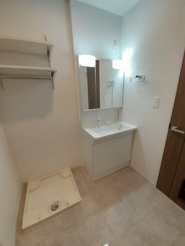 プラシードカーサの洗面所