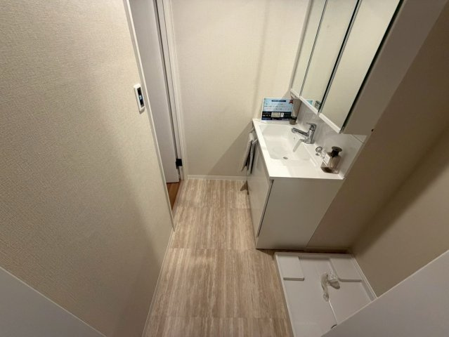 日車マンション平和が丘B棟のランドリースペース