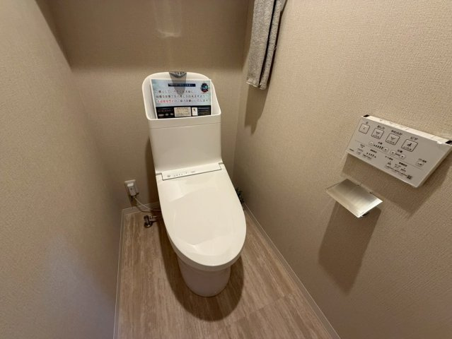 日車マンション平和が丘B棟のトイレ|明るく清潔感のあるトイレです！