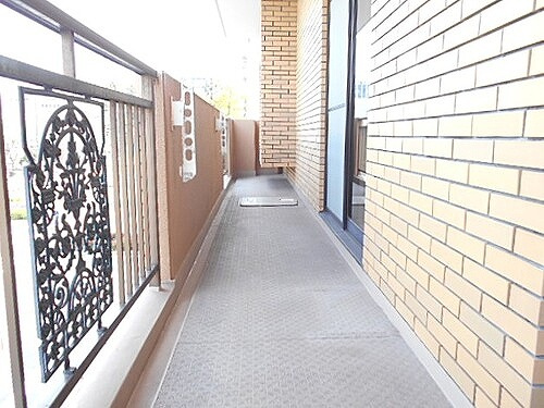 ライオンズマンション呉西中央のバルコニー|洋室側バルコニー　※2023年3月撮影