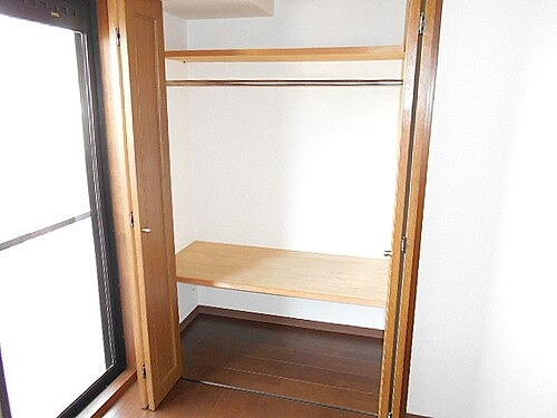 ライオンズマンション呉西中央の収納|洋室２のクロゼット　※2023年3月撮影