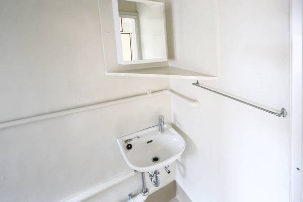 ビレッジハウス安古市4号棟の洗面所|ビレッジハウスの同一物件・同一タイプの間取りの写真です