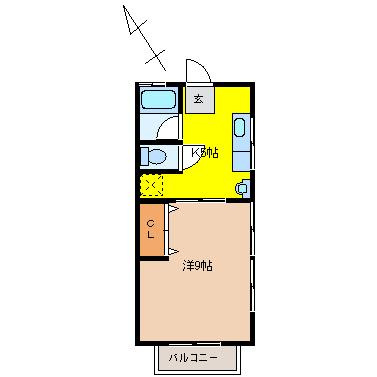 ポピーハウスの間取り