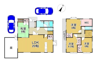 【間取り】 | 川西市けやき坂1丁目　中古一戸建て