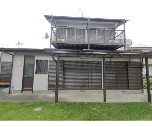 中区西竹之丸戸建貸家の外観