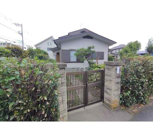 中区西竹之丸戸建貸家の外観