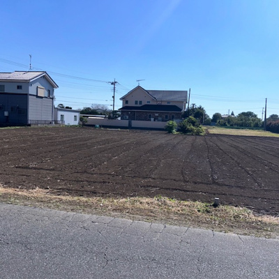 【前面道路含む現地写真】 | 深谷市長在家 450万 土地