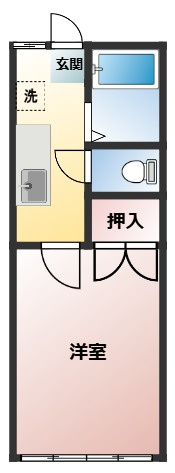 ジュビロB館の間取り