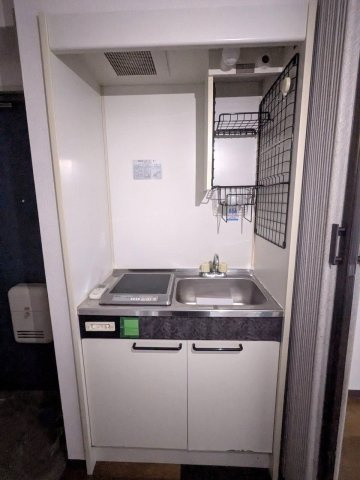 ハイツパーソン倉石のキッチン|間仕切りですっきり！