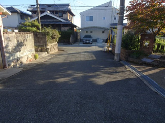 【前面道路含む現地写真】 | 川西市大和東1丁目　建築条件無土地