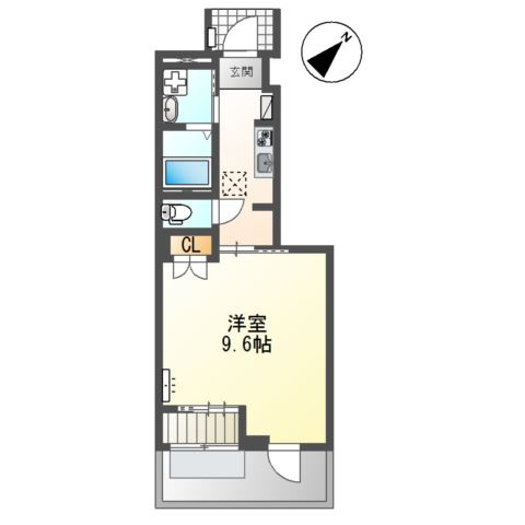 新道町新築アパート（仮の間取り