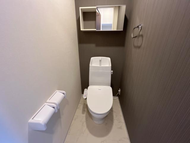 新道町新築アパート（仮のトイレ|シャワー付トイレ（イメージ）