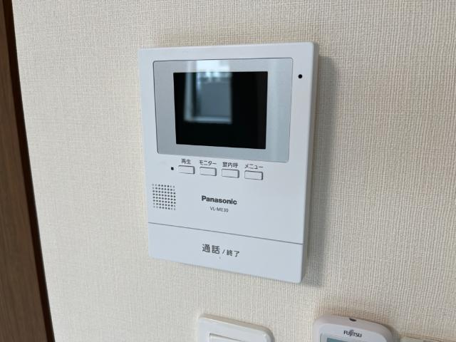 新道町新築アパート（仮のセキュリティ|カメラ付インターホン（イメージ）