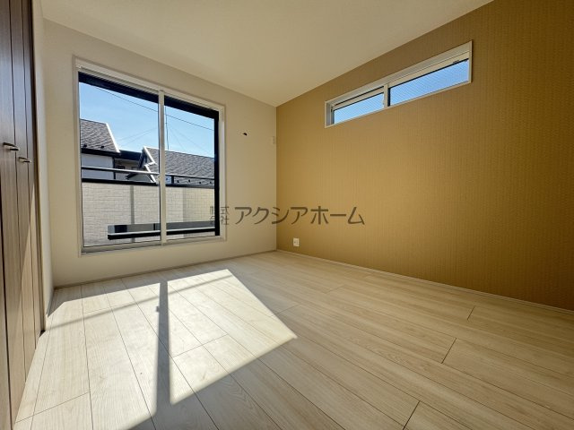 東村山市秋津町4丁目・全7棟　新築一戸建　4号棟の子供部屋|南西側洋室6帖
