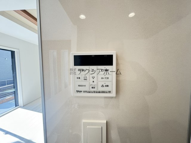 東村山市秋津町4丁目・全7棟　新築一戸建　4号棟の設備|簡単操作で追焚保温・自動湯張りが出来ます