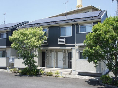 【外観】 | プランドールＳ A | D-roomのおしゃれな建物です♪