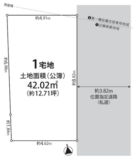 【区画図】 | 境南町4丁目新築戸建
